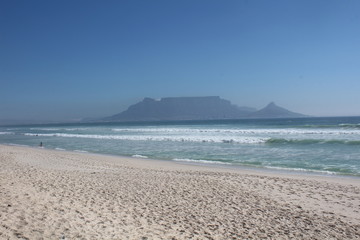 Fototapeta na wymiar Blouberg Beach, Kapstadt, Tafelberg, Strand, Beach
