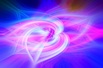 Colorful abstract background close-up flower,blue, pink, white