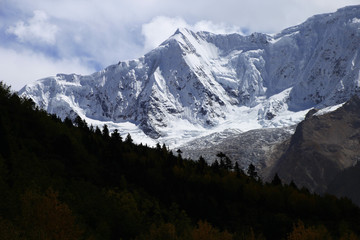  China's most beautiful glacier midui glacier scenery