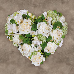 Heart of roses