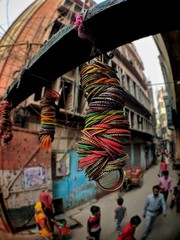 Obraz na płótnie Canvas streets of delhi