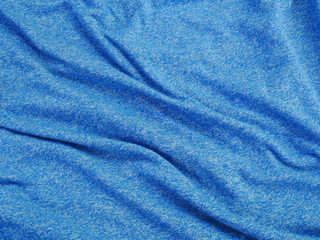 Fototapeta na wymiar blue cotton clothing background,silk fabric texture