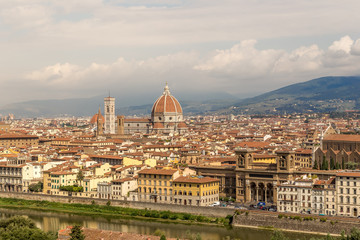 Fototapeta na wymiar Cityscape in Florence, Italy