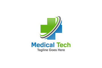 Medical technology logo Template