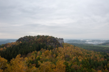 Saxony Switzerland in Autumn