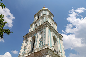 Obraz premium Bell Tower of Saint Sophia Cathedral in Kiev, Ukraine