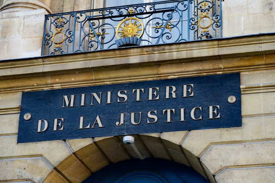 Ministère de la Justice.