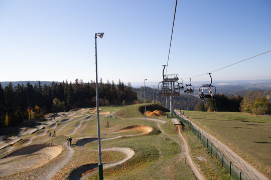 the mountainbike world and training centre in Sch&ouml;neck in the vogtland region