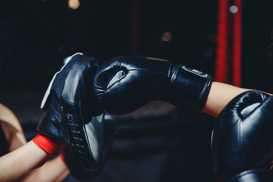girl athlete Boxing MMA