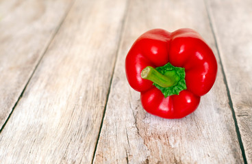Fresh healthy vegetable - red sweet pepper