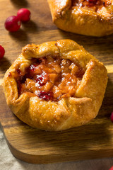 Sweet Homemade Apple Cranberry Tart