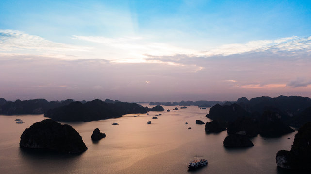 Vietnam - Halong Bucht - Dronenaufnahmen