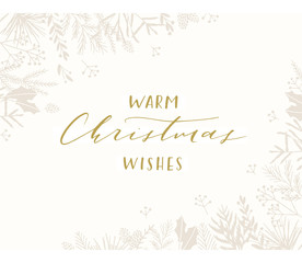 Christmas greeting card.