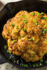 Homemade Whole Roasted Cauliflower
