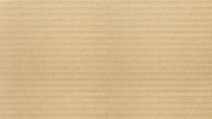 Kraft paper texture. Horizontal stripes for background