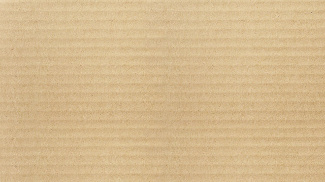 Kraft paper texture. Horizontal stripes for background