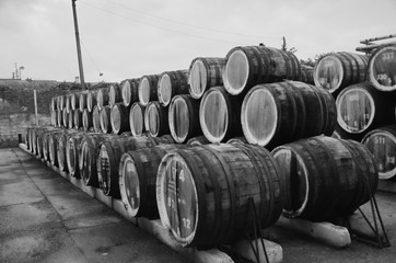 Sparkling wine making stage