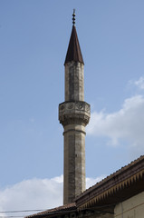 Fototapeta na wymiar old mosque spire