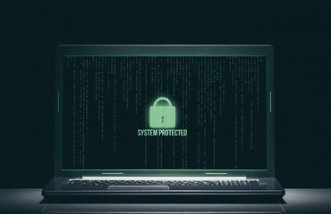 System protected notebook