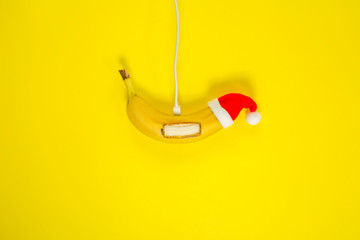 Banana christmas concept