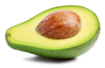 Avocado isolated on white
