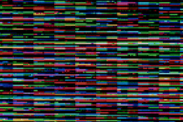 Pixel pattern of a digital glitch / Abstract background, pattern of a digital glitch.