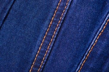 Blue jeans material fabric texture fashion seam fittings macro blur background