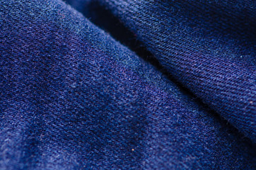 Blue jeans material fabric texture fashion seam fittings macro blur background