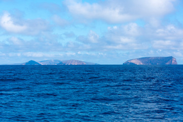 Inhabited island in Galapagos.Ecuador