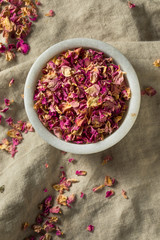 Raw Dry Organic Rose Petals