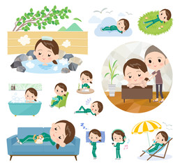 school girl Green jersey_relax