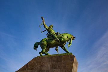 Monument of Salawat Yulaev in Ufa, Bashkortostan