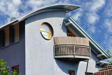 Fassade eines modernen Gebäudes