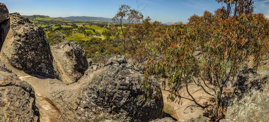 Hanging rock-a mystical place in Australia, Victoria