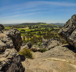 Hanging rock-a mystical place in Australia, Victoria