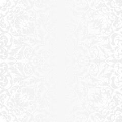 Fototapeta premium white background with vintage pattern
