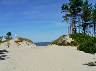 Ostseestrand in Krynica Morska