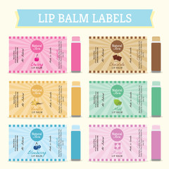 Lip Balm Labels
