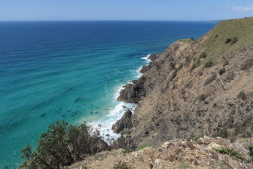 Australische Küste mit Felsen uns Meer
