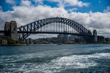Naklejka premium Sydney Harbour Bridge