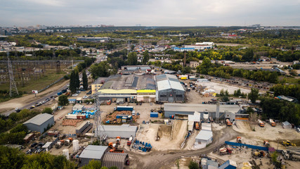 Industrial zone aerial