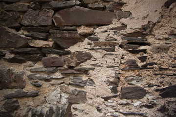 Textura de parede de castelo antigo