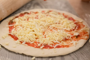 Cheese pizza base