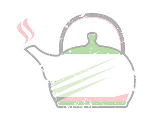 Steaming Tea Kettle