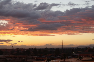 Sunset in Marrakech