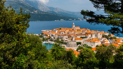 korcula island , Croatia 