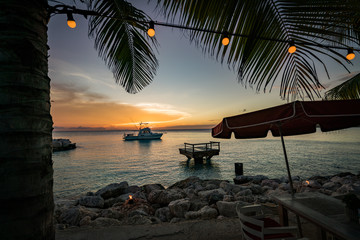 Views around the Caribbean isalnd of Curacao