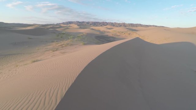 Mongolia. Gobi Desert Sands.