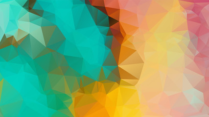 Fototapeta premium Abstract Color Polygon Background Design, Abstract Geometric Origami Style With Gradient