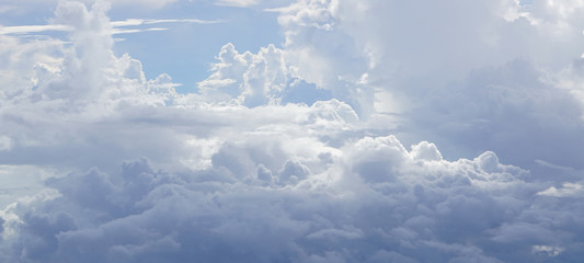 soft clouds above the the clouds background